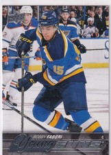15/16 UD SERIES 1 ROBBY FABBRI YOUNG GUNS RC SP ROOKIE #229