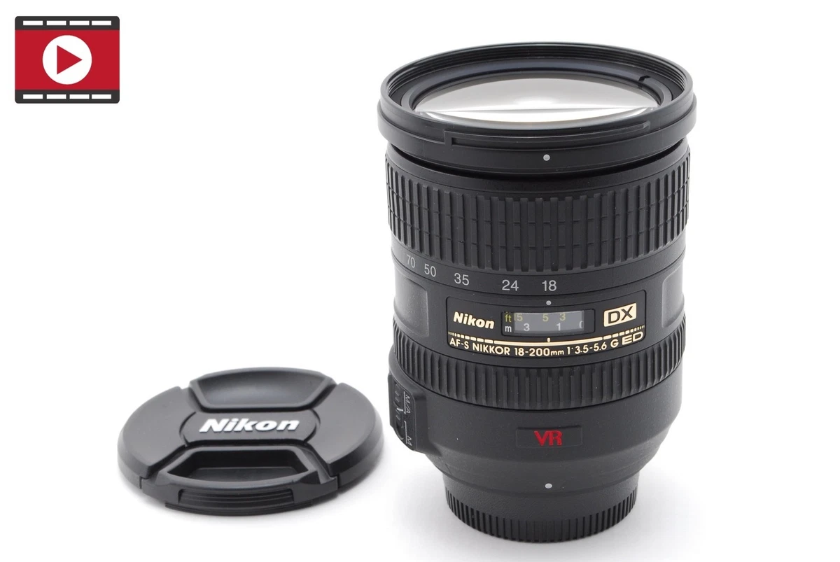 Nikon NIKKOR AF-S 18-200mm Focal Camera Lenses for sale | eBay