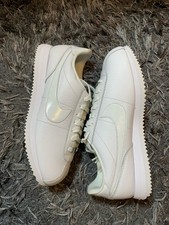 NEW Nike Cortez 23 Premium Triple White Leather FB6877-100 Women Size 8.5
