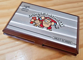 Nintendo Game & Watch Donkey Kong II JR-55 1983 Multi Screen Tested Working Japa