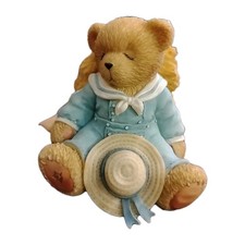 2001 CHERISHED TEDDIES Figurine LITTLE BOY BLUE  Blow Your Horn   979767 IB VG