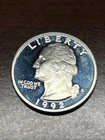 1992-S 25c Uncirculated Proof Silver Quarter