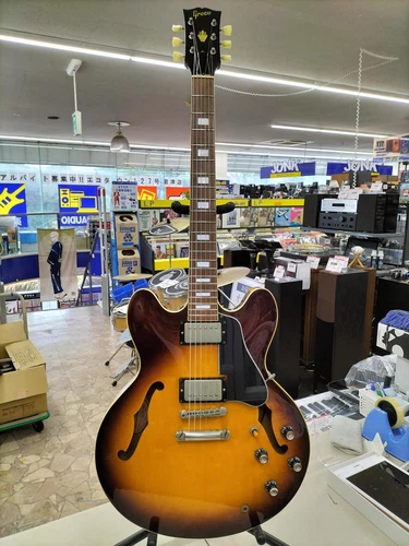 Greco Sa-700 Semi Hollow Bodyustic Safe delivery from Japan