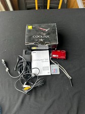 Nikon Coolpix S60 10MP Digital Camera Red with Battery, Charger Soft Case