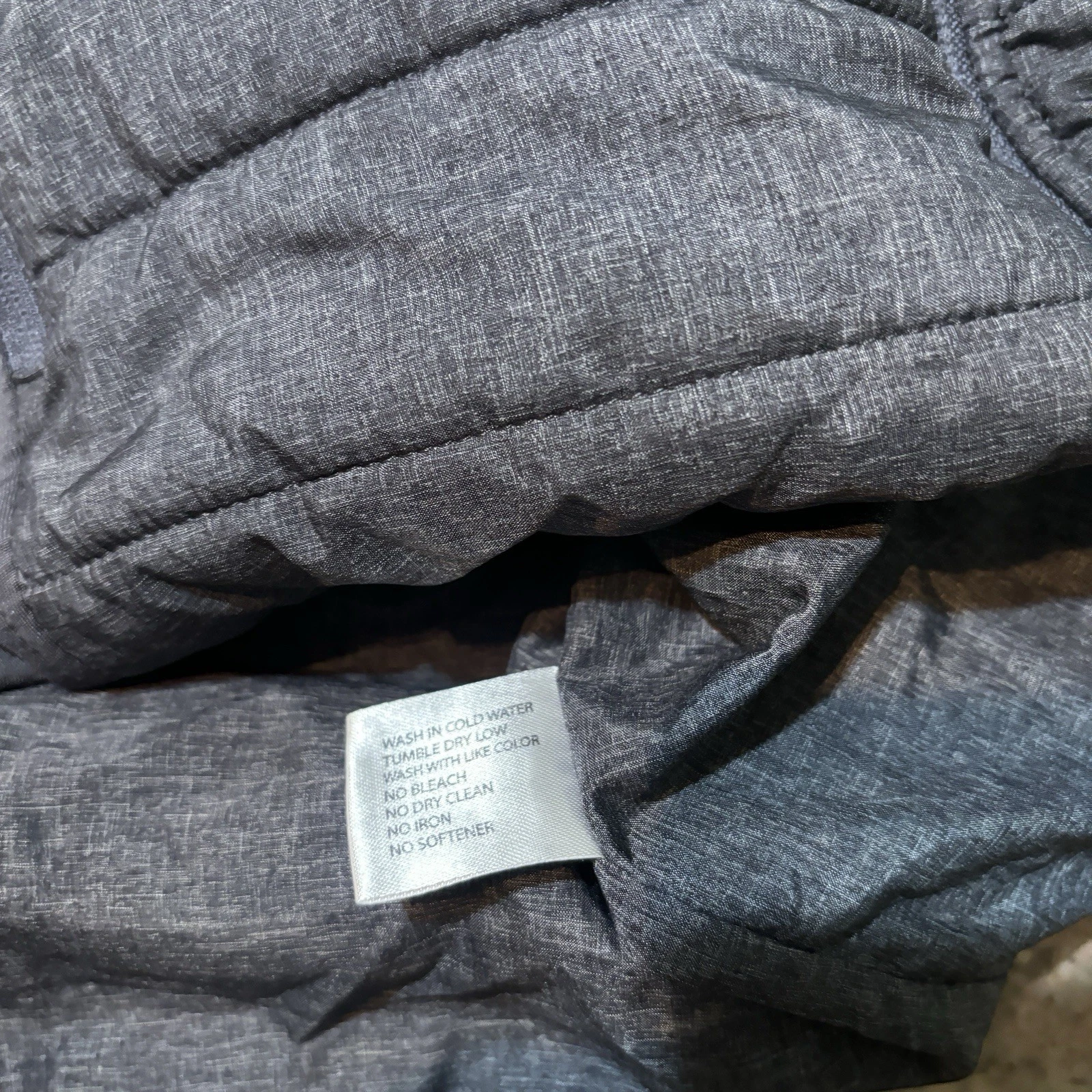 Rhoback Fulton Vest Mens Small Grey Hybrid Sleeveless Gilet Company Logo - product detail image 5