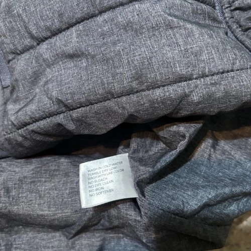 Rhoback Fulton Vest Mens Small Grey Hybrid Sleeveless Gilet Company Logo image 5