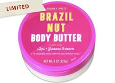 Trader Joe's Brazil Nut Body Butter - 8oz. Brand New