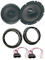 Pioneer 16,5Cm 3-Wege 320Watt Lautsprecher FüR VW Golf IV V Passat TüR Front Hec