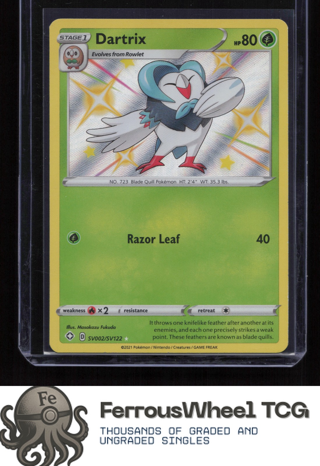 Dartrix SV002/SV122 - Shining Fates: Shiny Vault - (NM)