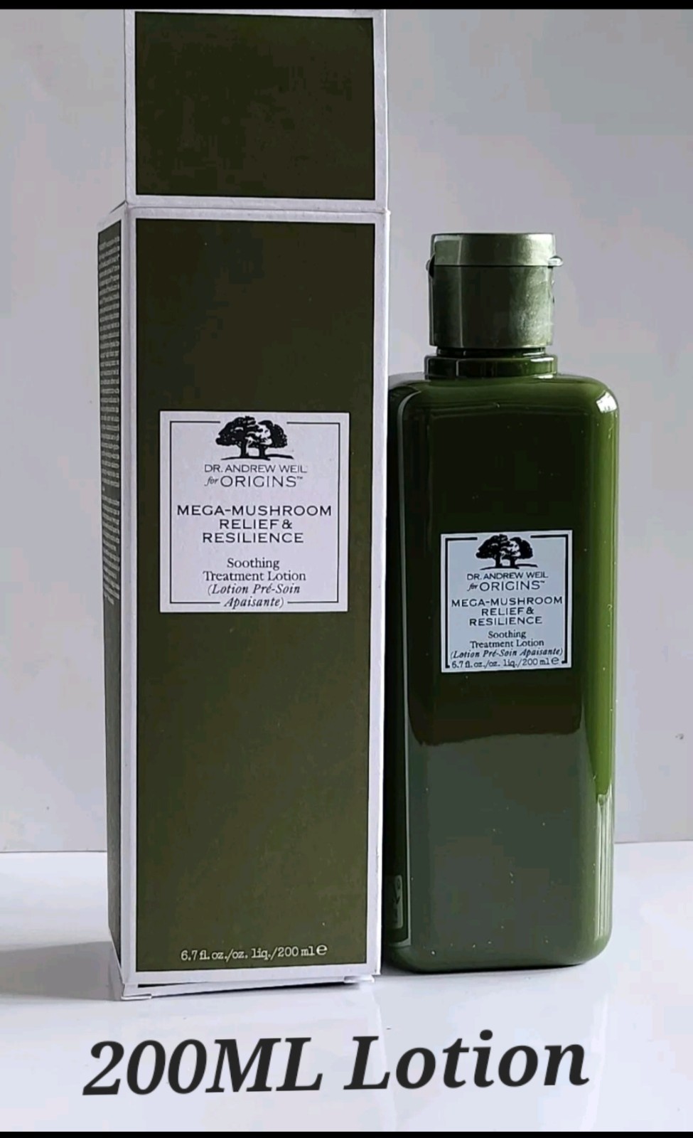 Origins Dr Weil Mega Mushroom Relief & Resilience Treatment Lotion 200ml  Rrp 59