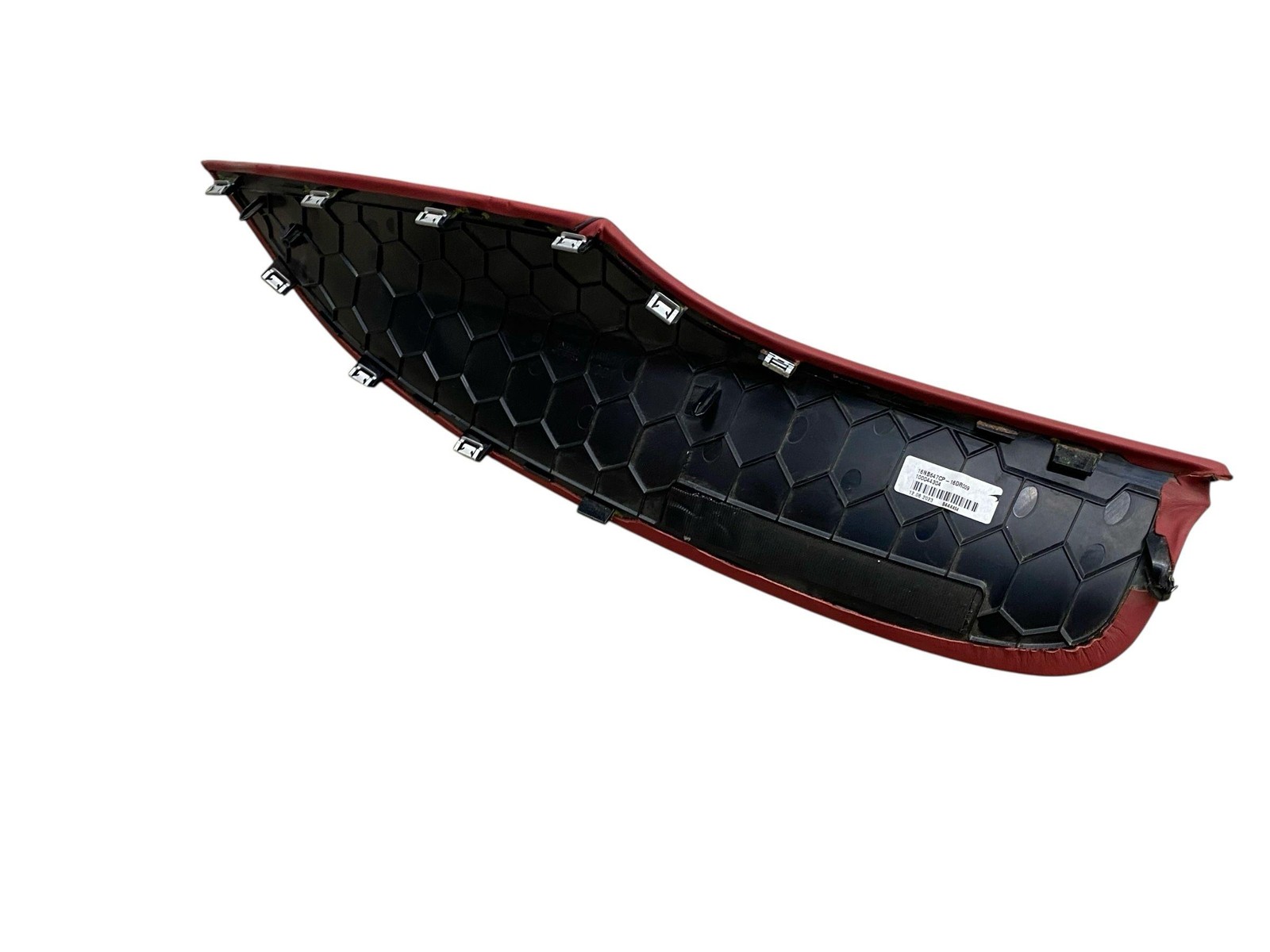 2024 MCLAREN ARTURA RIGHT DOOR PANEL INSERT RED LEATHER *LIGHT INDENT* 16NB647CP