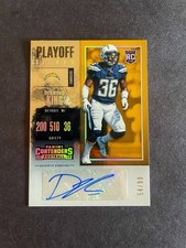 2017 Contenders DESMOND KING “Playoff Ticket” Rookie Auto Autograph /99! #124