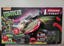 Nickelodeon Teenage Mutant Ninja Turtles Carrera 1 First Slot Car Set Complete