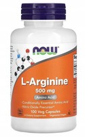 Now Foods L-ARGININ 500Mg 100 Kapseln L-ARGININ