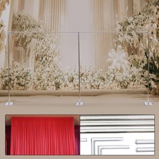 20ft x 10ft Heavy Duty Telescopic Wedding Backdrop Stand Fit Weddings Party Deco