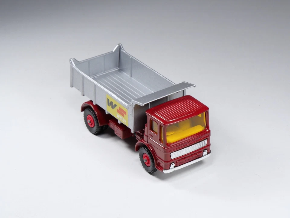 MATCHBOX - KING SIZE K-4 - Leyland Tipper Truck - Rare transitionnal Wates - Photo 3/4