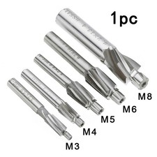 HSS Counterbore End Mill For M3-M8 For Pilot Slotting Countersink Milling Cutter