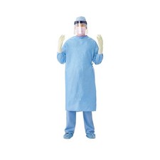 Medline Sterile Sirus Non-Reinforced Surgical Gowns with Raglan Sleeves