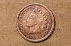 1907       Indian Head Cent     ACTUAL  COIN                         90718205-06