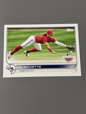 2022 Topps Opening Day Baseball Bo Bichette Toronto Blue Jays base card #77