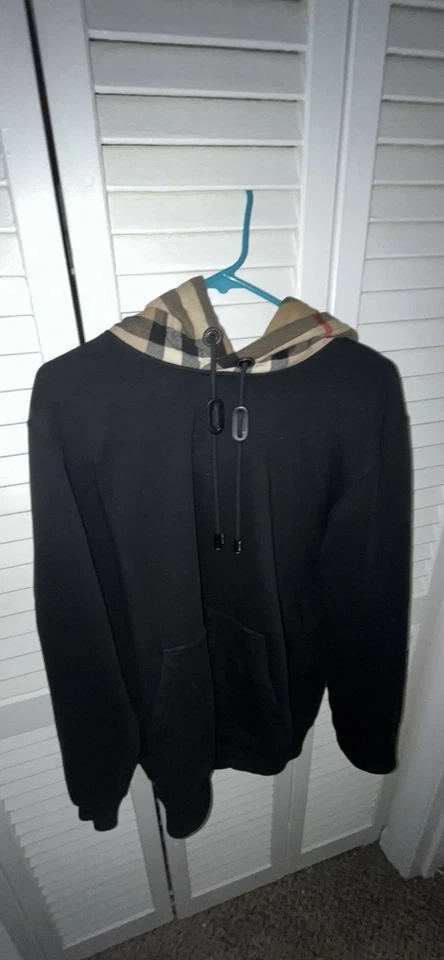 Burberry Men's 100% Cotton Size M Beige Nova Check Hood Cotton  - Image 3 of 4