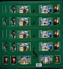  10X ROMANIA - MNH - FAMOUS PEOPLE - ARCHITECTURE - CULTURE - 2008