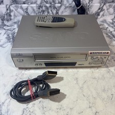SANYO VHR-M290E Video Cassette Recorder With Remote G2