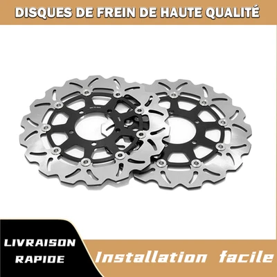 Disques de frein Avant pour Triumph Daytona Street Triple 675 675R 765 765R 660S - Photo 1/4