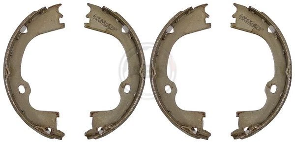 A.B.S. BREMSBACKEN SATZ HANDBREMSE 205mm passend für DODGE RAM | 9375 - Bild 2 von 2