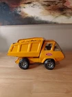 Vintage 1970's Tonka Dump Truck Mini-Series Orange Pressed Steel 9” Made in USA