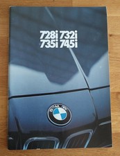 BMW E23 728i - 732i - 735i - 745i - PROSPEKT (1/1981)