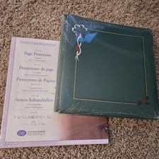 Creative Memories 12x12 Album Christmas Holly Old Style Orig 15 15 Refills Vtg