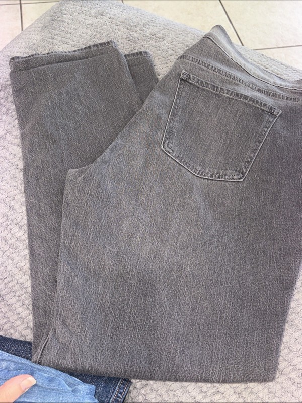Old Navy Jeans Womens Size 16 Wow BoyFriend Mid Rise Straight New NWT Gray
