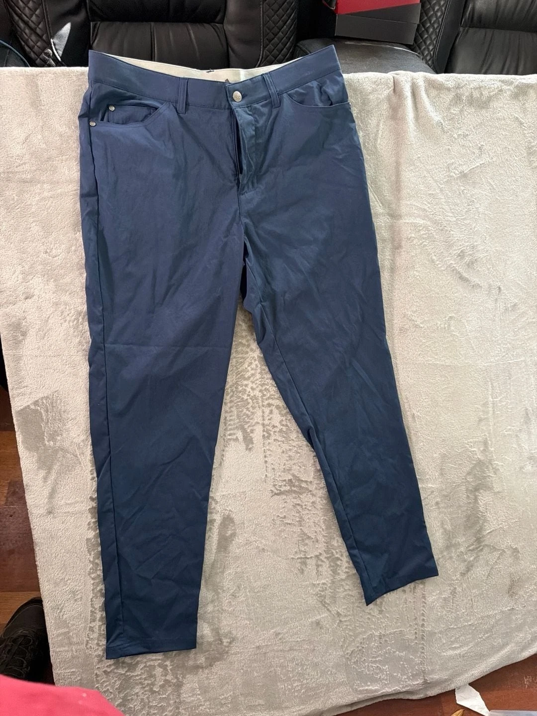 Adidas Men's 5-Pocket Golf/Performance Pants in Crew Navy - 34x30