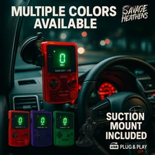 Custom Game Boy GPS Speedometer - USB Powered with Mount - JDM Bulid MUST HAVE -