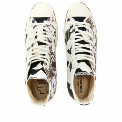 Size 9.5 - Brain Dead x Converse Chuck 70 Cow Print for sale