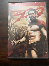 300 DVD, 2007, Full Frame Zack Snyder DIR FAST SHIPPING ACTION BATTLE MOVIE