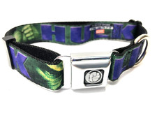 BUCKLE DOWN Marvel HULK Small 9" - 15" Neck Dog Collar