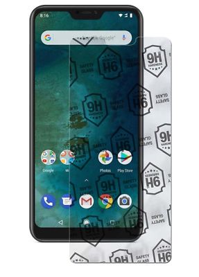 Xiaomi Mi A2 Lite  - 9H Tempered Panzerfolie - kratzfest 