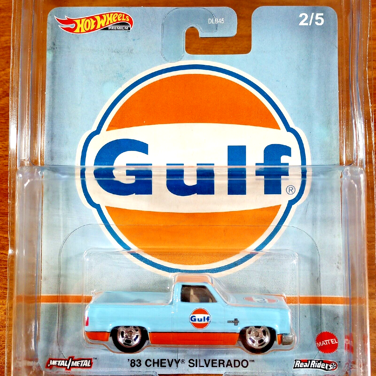 ホットウィール プレミアム Gulf Hot Wheels Premium Car Culture Vintage Oil '83 Chevy Silverado