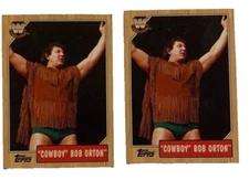 2007 Topps WWE Heritage #89 Cowboy Bob Orton Wrestling Card