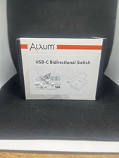 Alxum Bi-Directional USB C Switch - 2 in 1 Out/1 in 2 Out 2 8K@60Hz Video 10Gbps