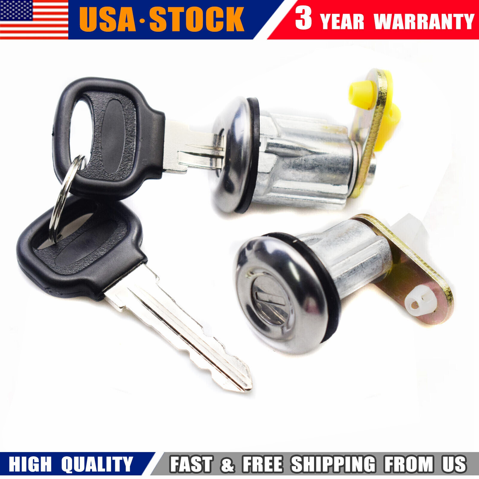 2-Piece Door Lock Set For Mazda B2000/B2200/B2600, Festiva, RX-7 (1979-1993) – Left & Right