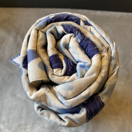 Pottery Barn REBECCA ATWOOD BLOSSOM 50 X 50 Table Throw NWT Blue Embroidered - Picture 7 of 8