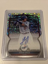 2023 Bowman Chrome Jesus Galiz Speckled Refractor auto #/299