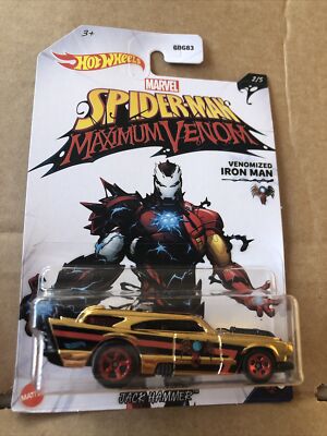 Hot Wheels Venomized Spider-Man Jack Hammer – 1:64, Action-Figur Für Sammler