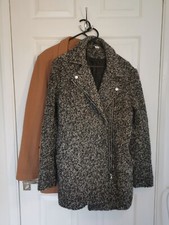 H&m And Oasis Wool Jacket/coat Size S&l (get 2 For Only £10)