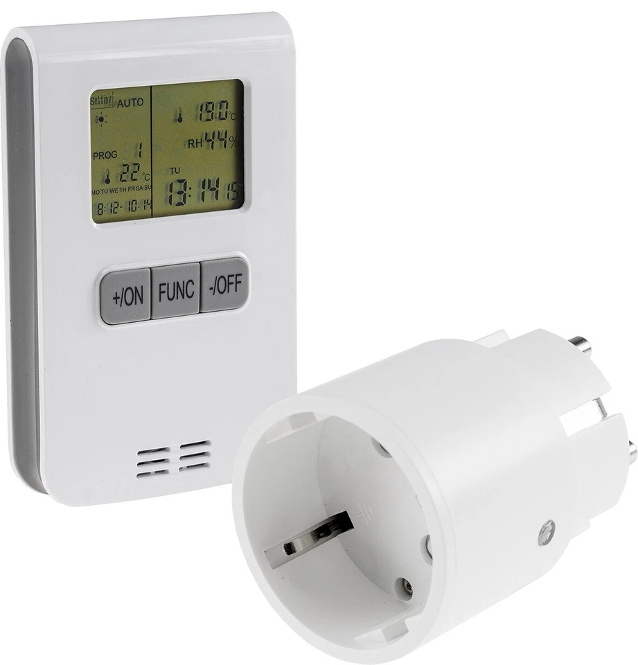 Funk-Thermostat SET für Klimageräte, Elektroheizungen, Heizung, Temperatur