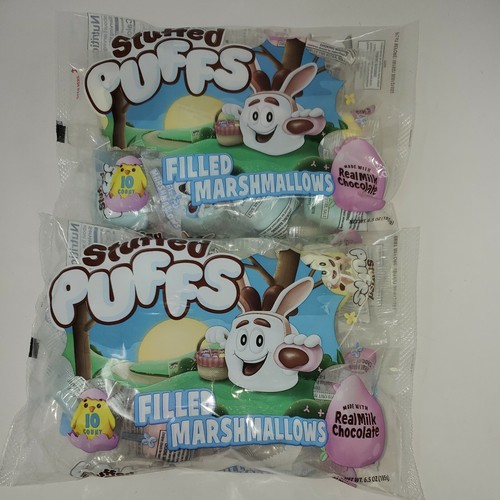 Stuffed Puffs Marshmallows Limited EASTER EGG Edition Chocolate Filled