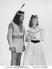 Christine Larson, Jay Silverheels - Brave Warrior (1952) -  8 1/2 X 11 - Reprint